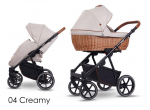 Vaiki&scaron;kas vežimėlis Lonex PAX EKO PRO 2in1 04 creamy>