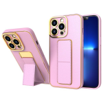 Fusion Accessories Fusion New Kickstand silikoninis dėklas skirtas Samsung A525 | A526 Galaxy A52 | A52 5G rožinis