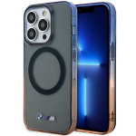 Apple iPhone 14 Pro Max BMW dėklas Gradient Bumper MagSafe (BMHMP14XHTGE) pilkos spalvos