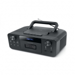 Muse Mūza | Ne&scaron;iojamas CD radijo kasečių įra&scaron;ymo įrenginys su Bluetooth | M-182 DB | AUX in | Juodas
