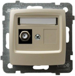 Ospel GPA-1SF/m/42 KARO Lips antenos pojedyncze type F ecru perlų sp. GPA-1SF/m/42