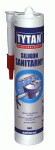 Tytan smėlio spalvos sanitarinis silikonas 310ml