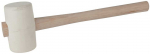 Guminis plaktukas, baltas 735g, KS Tools
