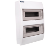 Incobex Elplast ENE-00354 Modulinė skirstomoji plok&scaron;tė 2x12 pavir&scaron;inis IP40 su dūmų sklende, N+PE bėgis S-24+SPEED+N+PE 800601 ENE-00354