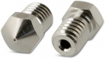 PrimaCreator RepRap M6 nikeliu padengtas varinis antgalis 0.8mm - 1.75mm - 1 vnt