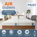 Čiužinys Mlily Air 200x160x18cm
