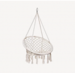 Pakabinamas krėslas, juodas