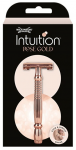 Barzdaskutė Wilkinson Sword Women&acute;s metal razor Intuition Double Edge Rose Gold (Razor) + 10 blades