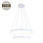 Lubinis &scaron;viestuvas Lampa karināms Domoletti Ring 18110-WH, LED, 4000 &deg;K, 1 x 33 W
