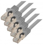 S-Conn S/CONN Cat. 7 S/FTP 1 m, 1 m, Cat7, S/FTP (S-STP), RJ-45, RJ-45, pilkas