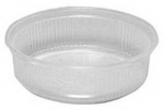 Multi Salotų puodelis 125 ml &Oslash;101 * 31 mm apvalus PP skaidrus, 10 pak. x 100 vnt./dėžutėje