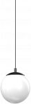 Ideal Lux 10W LED pakabinamas &scaron;viestuvas EGO, juodas, 3000K, dimeriuojamas, 327525