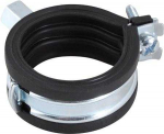 FIX-PRO BIS KSB1 izoliuotas vamzdžių spaustukas metaliniams vamzdžiams 20-23 mm, 1/2", M8/10