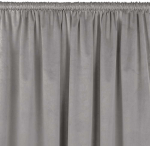 Homede Užuolaidos 200 &times; 300 cm, pilkos spalvos Velvet Tunnel
