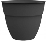Eda plastikinis OSAKA gėlių vazonas 50 cm - tūris 56,8 l - antracito pilka - EDA