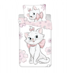 Patalynė bawełniana 140x200 Marie Cat Flowers 03 poszewka 70x90