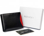 Vyri&scaron;ka odinė piniginė Rovicky RV40