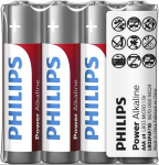 Baterija PHILIPS AAA 4vnt Power Alkaline