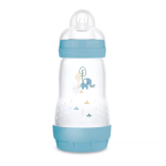 MAM AKCESORIA MAM 851155 Perfect Start Planet Love buteliukas nuo dieglių 260ml berniukas