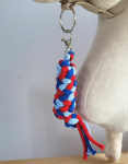 Super Hobby Horse Pavadėlis hobi arkliukui dvigubas &ndash; mėlynas / žydras / raudonas