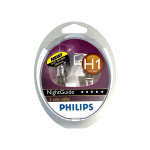 Philips Lempučių komplektas 55W 12V P14,5s H1 NightGuideDoubleLife