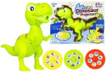 Lean Toys Vaiki&scaron;kas projektorius-dinozauras su 18 ra&scaron;tų