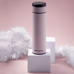 Buteliukas termo nerūdijančio plieno Indi 420 ml rožinė AMBITION