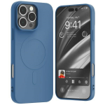 Mercury MagSafe Semi-Silikoninis Apple iPhone 16 Pro Max 6,9" dėklas telefonui mėlynos spalvos