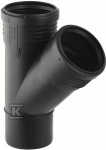 Geberit TR&Oacute;J.SILENT-PP HT 32X32/45 SANI.JUODA