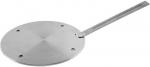 Plieninio indukcinio trinkelės adapteris 24 cm