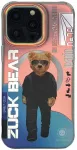 4Tel ZUCK BEAR dėklas BERLIN BOSS MAG suderinamas su MagSafe, skirtas IPHONE 16 Pro Max dviem žavesiams