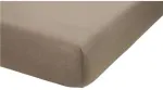 Ambiante Jersey HL Taupe Paklodė su guma Čiužinio dydis - 160x200 cm