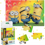 Dodo MAGNETYCZNE Dėlionė "MINIONKI" 16 ELEMENT&Oacute;W KOLOROWEJ UKŁADANKI DLA DZIECI