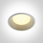 12W LED įleidžiamas &scaron;viestuvas, baltas, 3000/4000/5000K, 10109D/W/V
