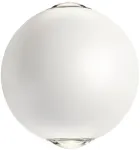Sieninis &scaron;viestuvas 6W LED sieninis lauko &scaron;viestuvas MILESTONE, baltas, 3000K, IP54, &scaron;viečia į vir&scaron;ų ir į apačią, 90497