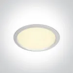 24W LED įleidžiamas vonios &scaron;viestuvas, baltas, 3000/4000/6000K, IP44, 10124U/W/V