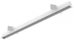 Įleidžiamas linijinės sistemos bėgelis OFFICE LINEAR, baltas