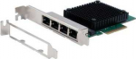 Exsys EXSYS EX-60114 4 prievadų 2,5 Gb PCIe tinklo plok&scaron;tė