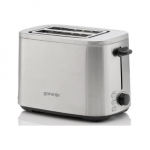 Skrudintuvas Gorenje Toaster | T800DS | Number of slots 2 | Housing material Nerūdijantis plienas