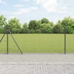Tvorelės stulpas Pilka 50 x 0,8 m (19 x 19 mm tinklelis)