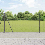 Tvora su stulpais Pilka 1,2 x 10 m Plienas