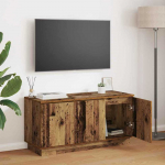 TV staliukas Televizoriaus spintelė Senovinis medis 100 x 38 x 49 cm