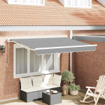 Markizės rėmas Balta 2,5 x 2 m metalas
