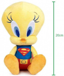 Play By Play Žaisk pagal Žaisk Looney Tunes Tweety kaip Supermenas pliu&scaron;inis žaislas 27 cm