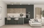 Lubinis &scaron;viestuvas DROP 3 , 6335, AC220-240V, 50/60Hz, 3*E27, maks. 25W, ilgis 68 cm, auks