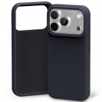 Dėklas Mercury Silicone skirtas Apple iPhone 17 Pro mėlynos spalvos