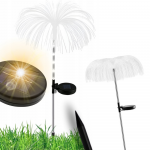 Įsmeigiamas soliarinis LED sodo &scaron;viestuvas Medūza, 2 vnt.