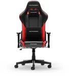 DXRACER Prince Series L juoda - raudona dirbtinės PVC odos ergonominė kėdė (F24-LTC-NR)