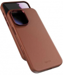 &bdquo;Epico Leather Pro Mag+&ldquo; dėklas, skirtas &bdquo;iPhone 17&ldquo;, suderinamas su &bdquo;Qi2&ldquo; ir &bdquo;MagSafe&ldquo;, rudas