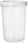 Virtuvinis maisto indas su silikoniniu sandarikliu, apvalus, užsukamas, sriubai, 1,6 l